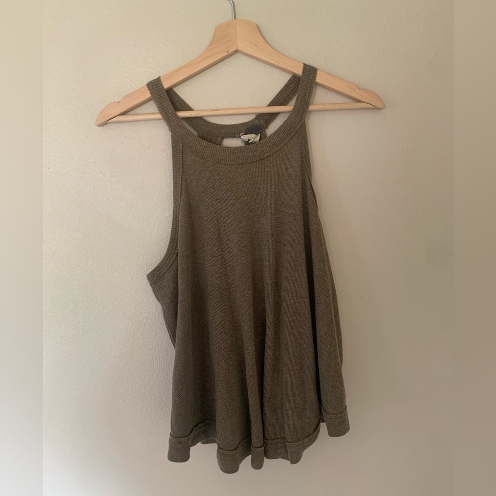 Free people high neck tank top